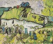 Farmhouse with two figures, Vincent Van Gogh